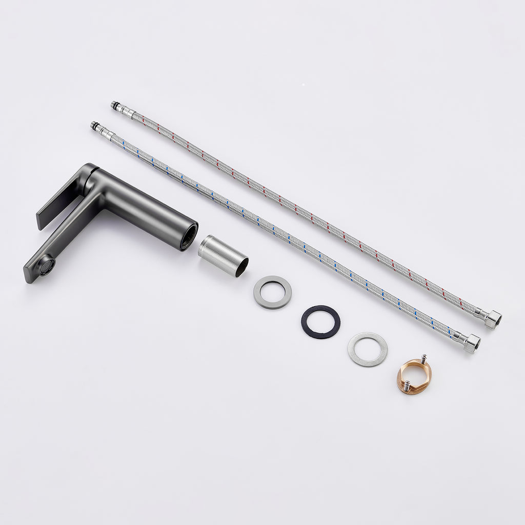 Single Level Handle Bathroom Faucet-Bathroom Vanity Basin Faucet-AB000064