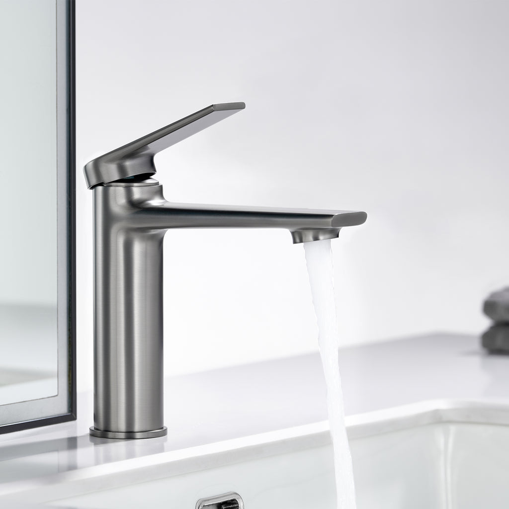 Single Level Handle Bathroom Faucet-Bathroom Vanity Basin Faucet-AB000064