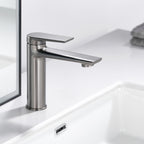Single Level Handle Bathroom Faucet-Bathroom Vanity Basin Faucet-AB000064