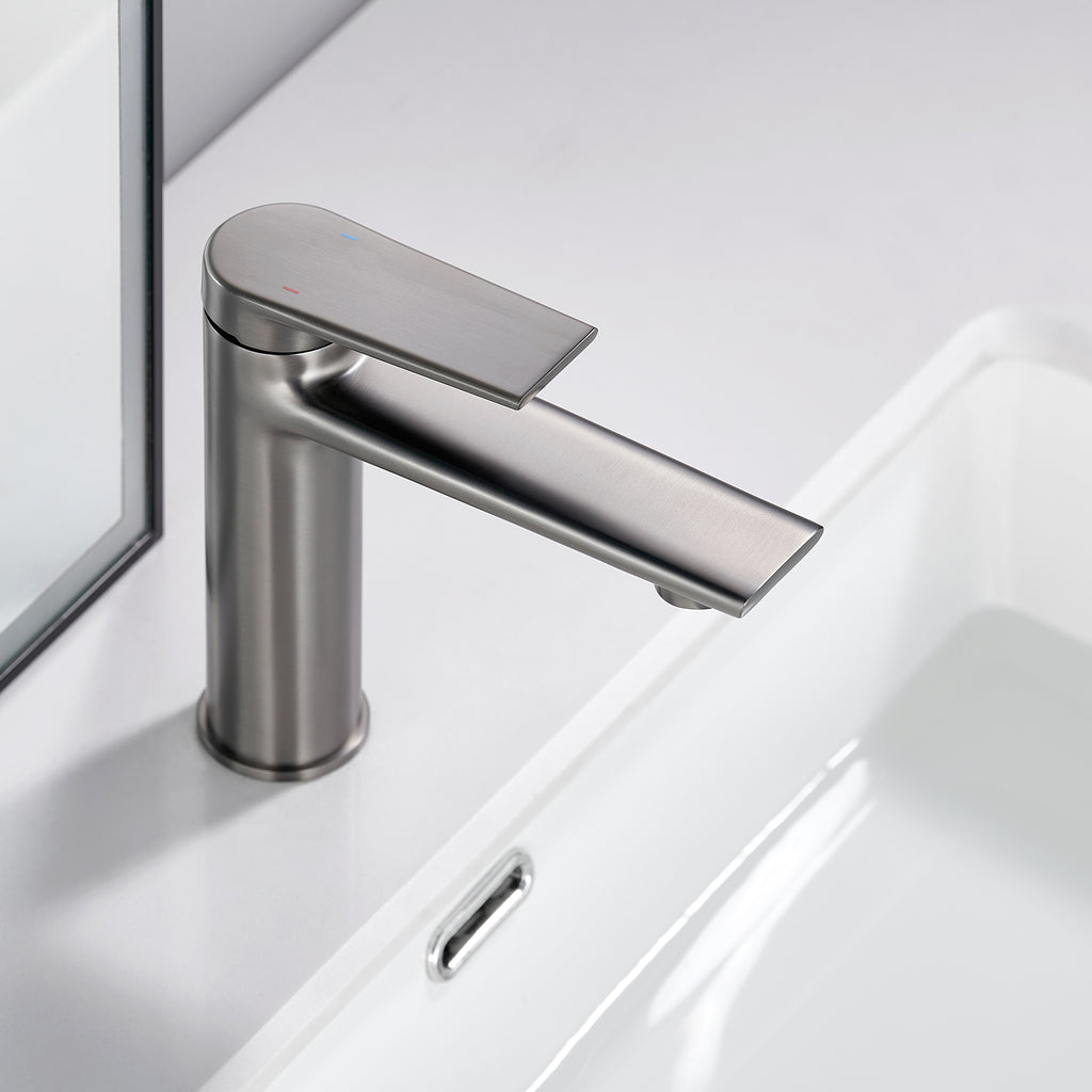 Single Level Handle Bathroom Faucet-Bathroom Vanity Basin Faucet-AB000064