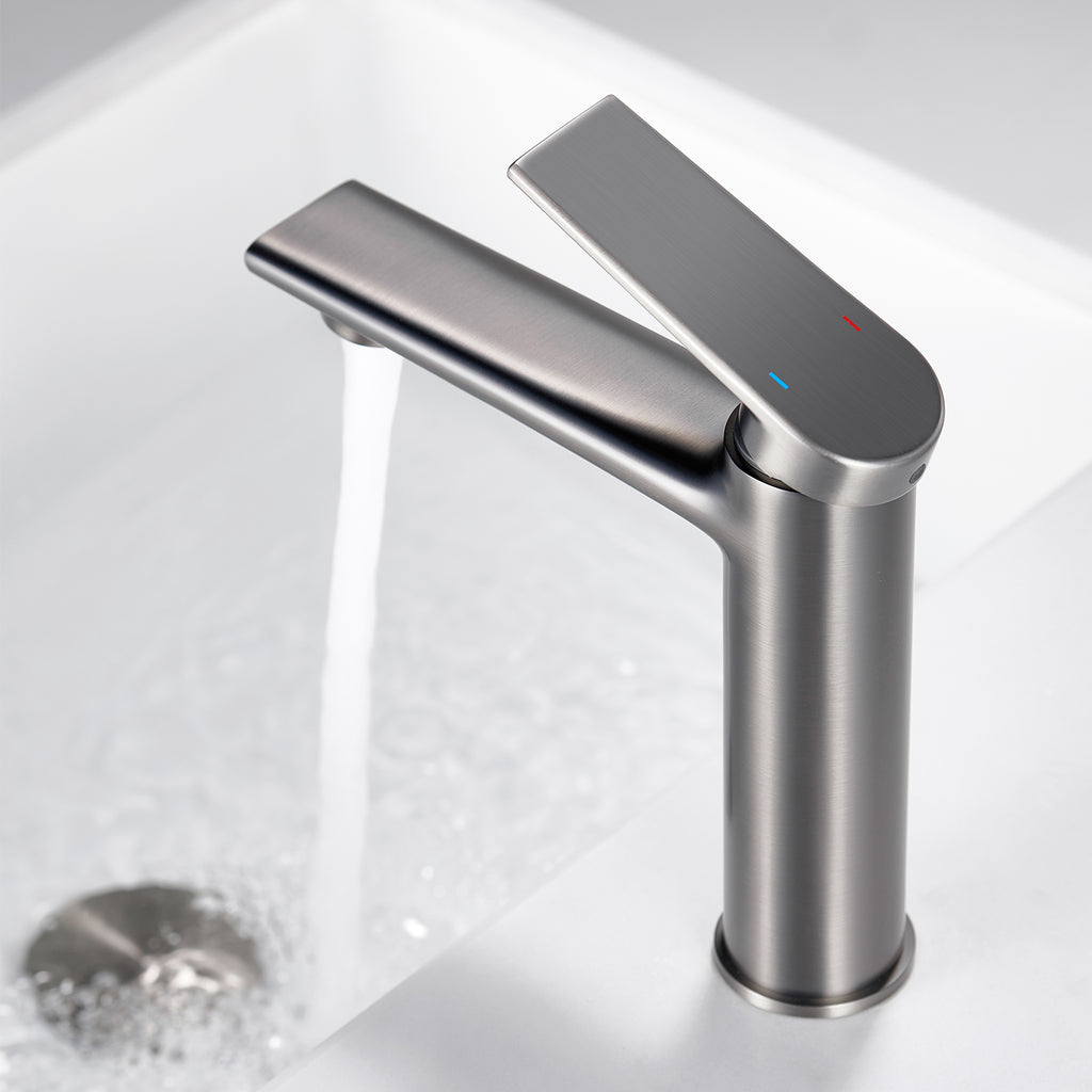 Single Level Handle Bathroom Faucet-Bathroom Vanity Basin Faucet-AB000064