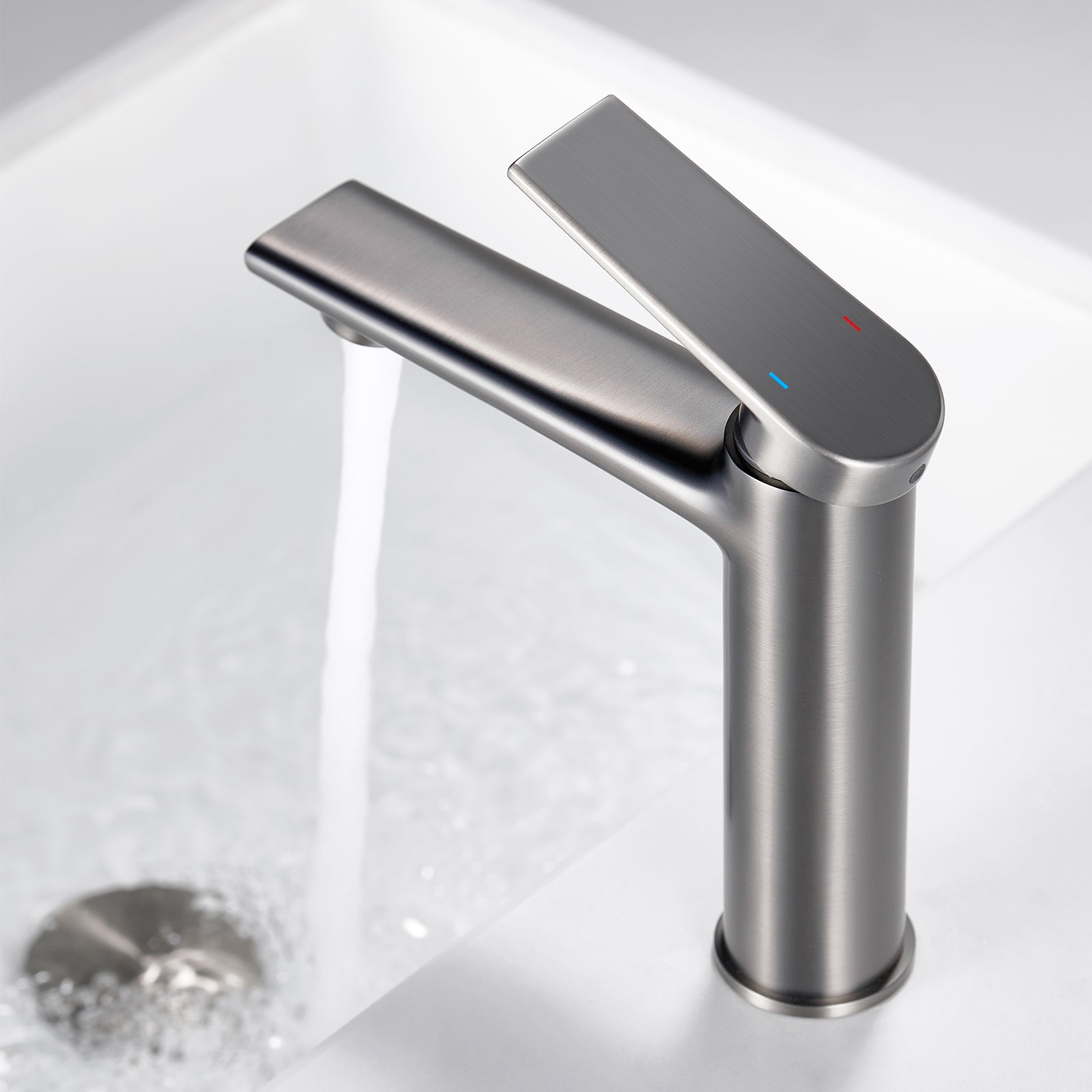 Single Level Handle Bathroom Faucet-Bathroom Vanity Basin Faucet-AB000064