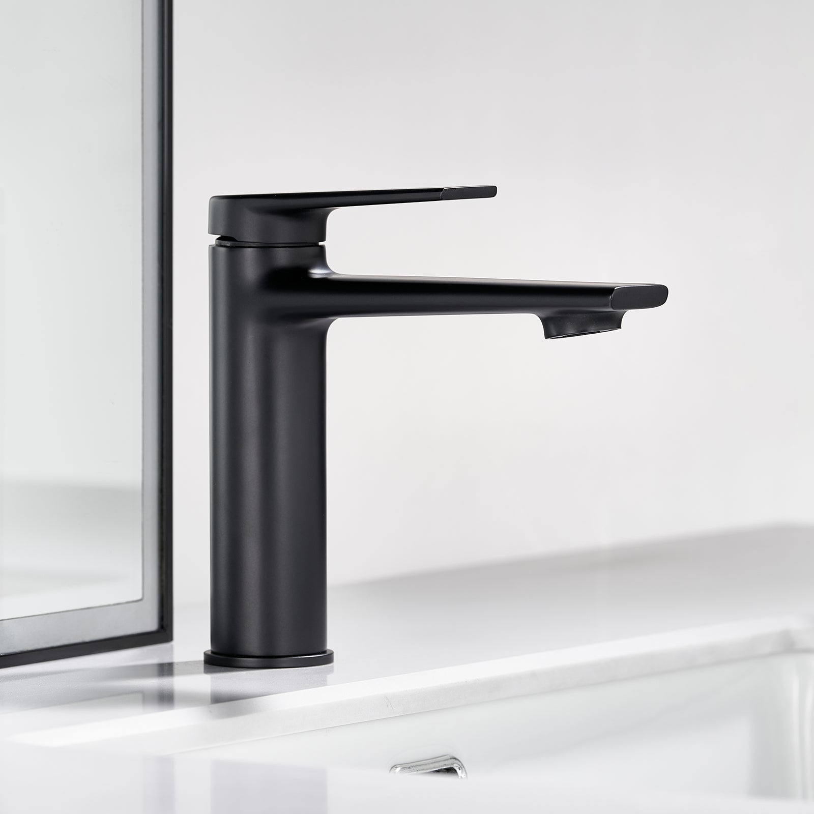 Single Level Handle Bathroom Faucet-Bathroom Vanity Basin Faucet-AB000064