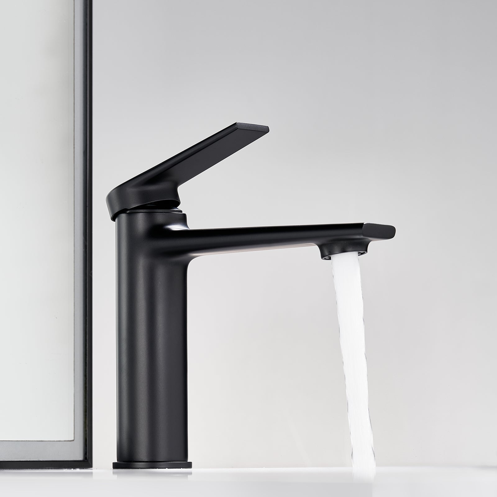 Single Level Handle Bathroom Faucet-Bathroom Vanity Basin Faucet-AB000064