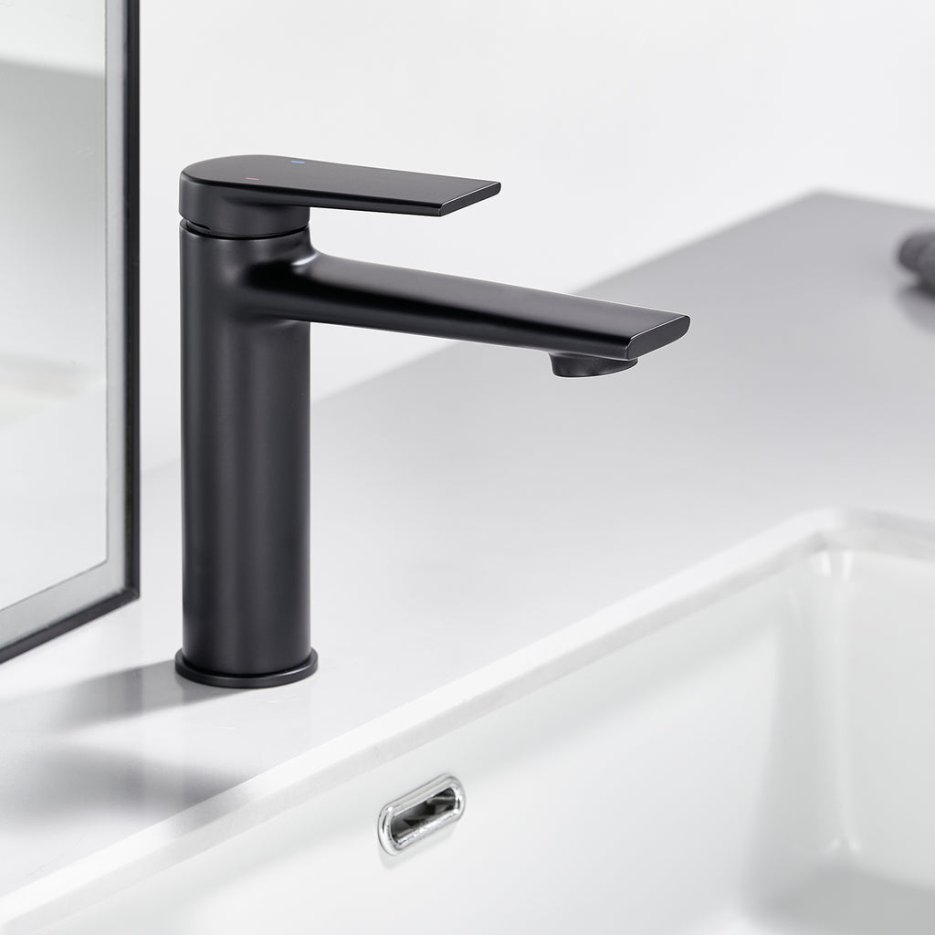 Single Level Handle Bathroom Faucet-Bathroom Vanity Basin Faucet-AB000064