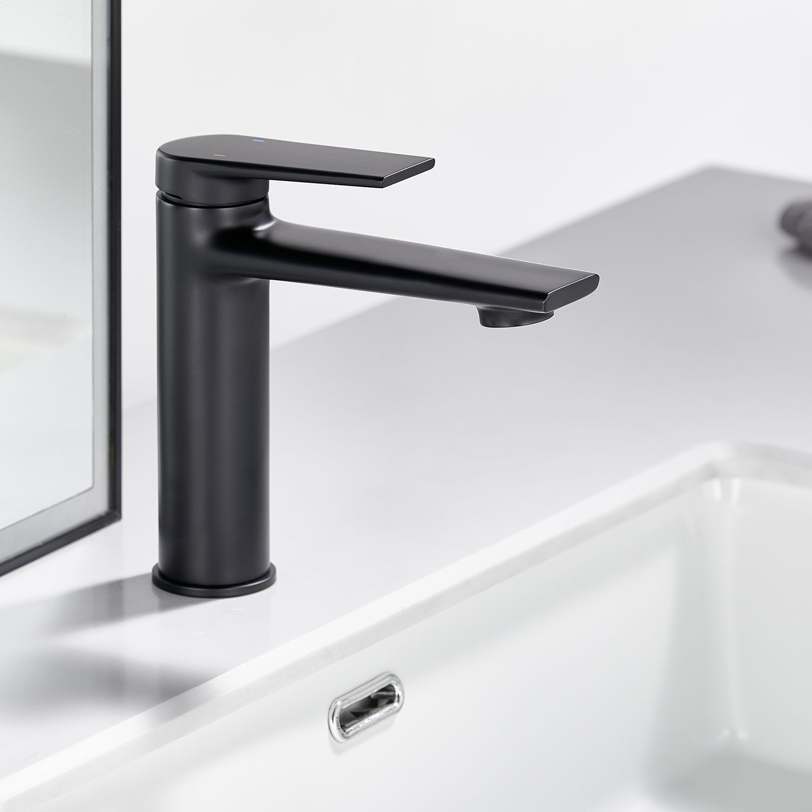 Single Level Handle Bathroom Faucet-Bathroom Vanity Basin Faucet-AB000064