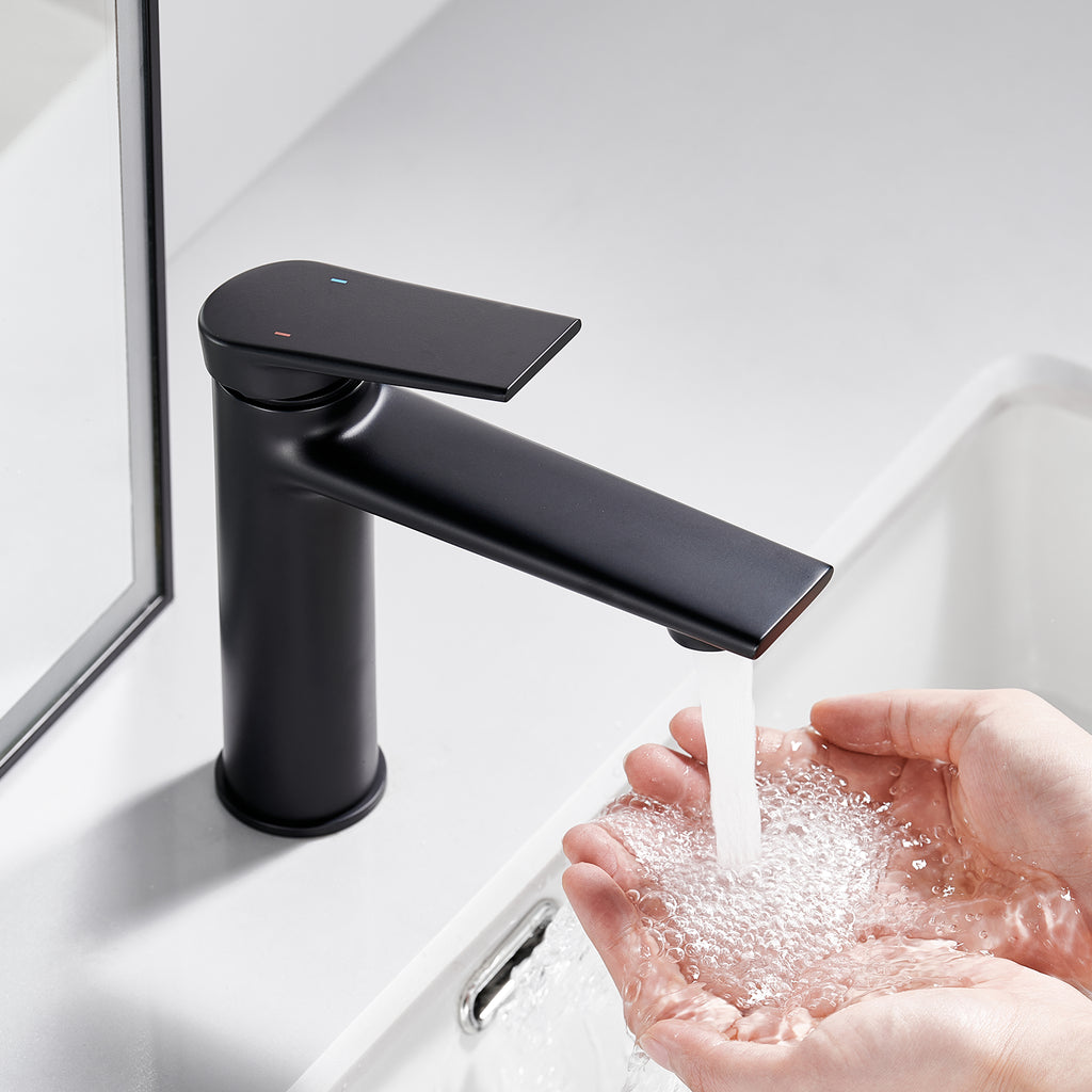 Single Level Handle Bathroom Faucet-Bathroom Vanity Basin Faucet-AB000064