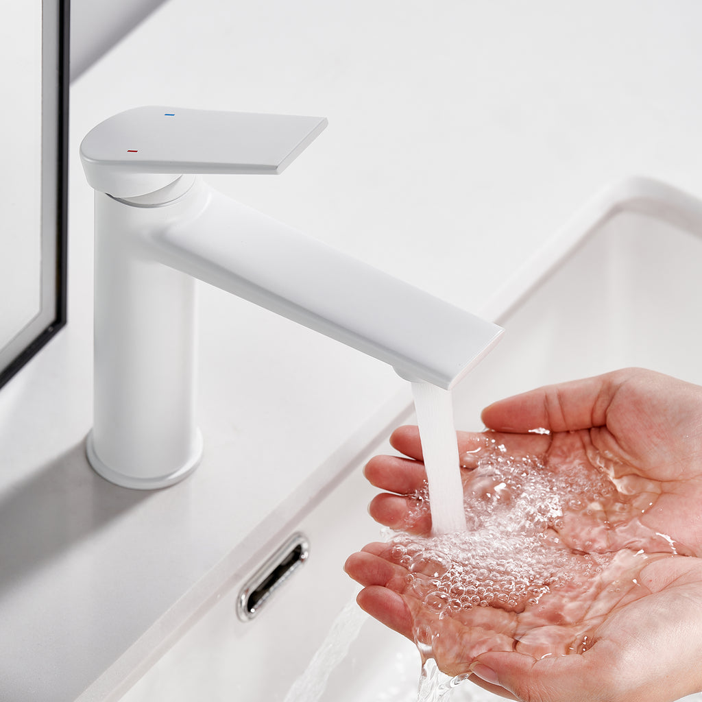 Single Level Handle Bathroom Faucet-Bathroom Vanity Basin Faucet-AB000064