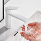 Single Level Handle Bathroom Faucet-Bathroom Vanity Basin Faucet-AB000064