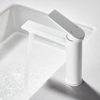 Single Level Handle Bathroom Faucet-Bathroom Vanity Basin Faucet-AB000064