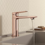 Single Level Handle Bathroom Faucet-Bathroom Vanity Basin Faucet-AB000064