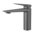 MAXTOR Single Hole Bathroom Vanity Basin Faucet with Neoperl Aerator & Supply Lines-AB000065 Brushed Gun Metal