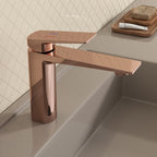 MAXTOR Single Hole Bathroom Vanity Basin Faucet with Neoperl Aerator & Supply Lines-AB000065