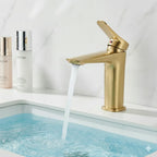 Heavy Duty Single Handle Bathroom Basin Faucet – Deck Mount Basin Mixer – AB000076