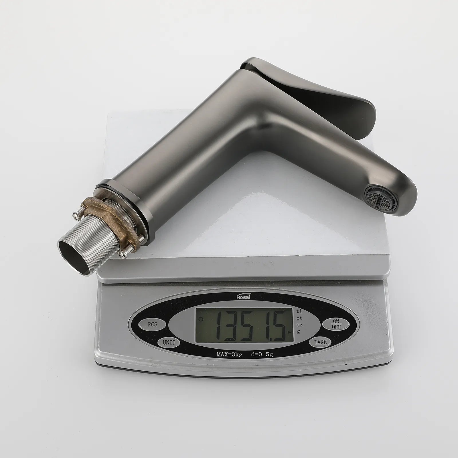 Heavy Duty Single Handle Bathroom Basin Faucet – Deck Mount Basin Mixer – AB000076