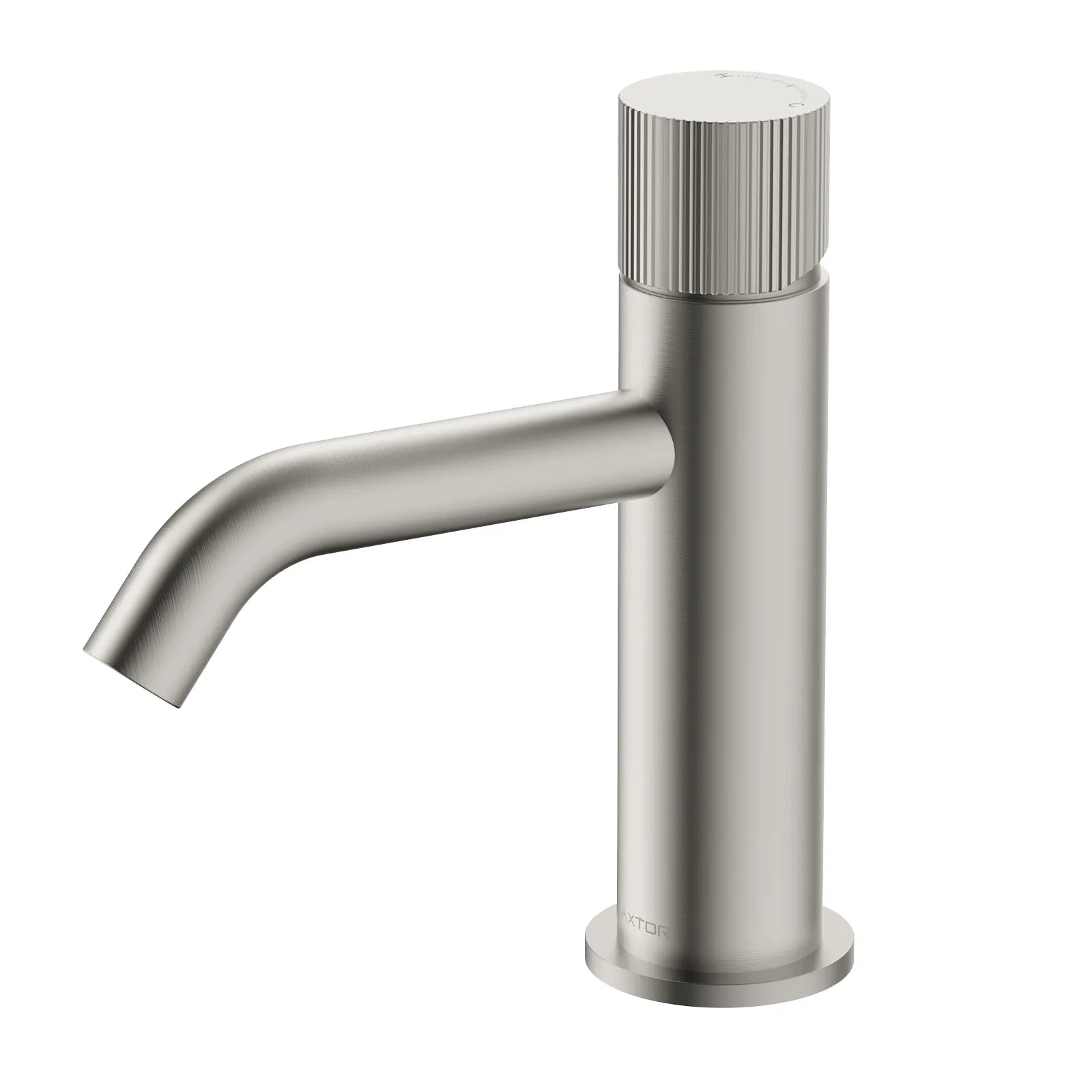 MAXTOR Single Handle Bathroom Vanity Basin Faucet with Solid Brass Body-AB000131 Brushed Nickel