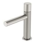 MAXTOR Knurled Art Design Single Handle Bathroom Vanity Basin Faucet-AB000332 Brushed Nickel