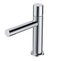 MAXTOR Knurled Art Design Single Handle Bathroom Vanity Basin Faucet-AB000332 Chrome