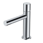 MAXTOR Knurled Art Design Single Handle Bathroom Vanity Basin Faucet-AB000332 Chrome