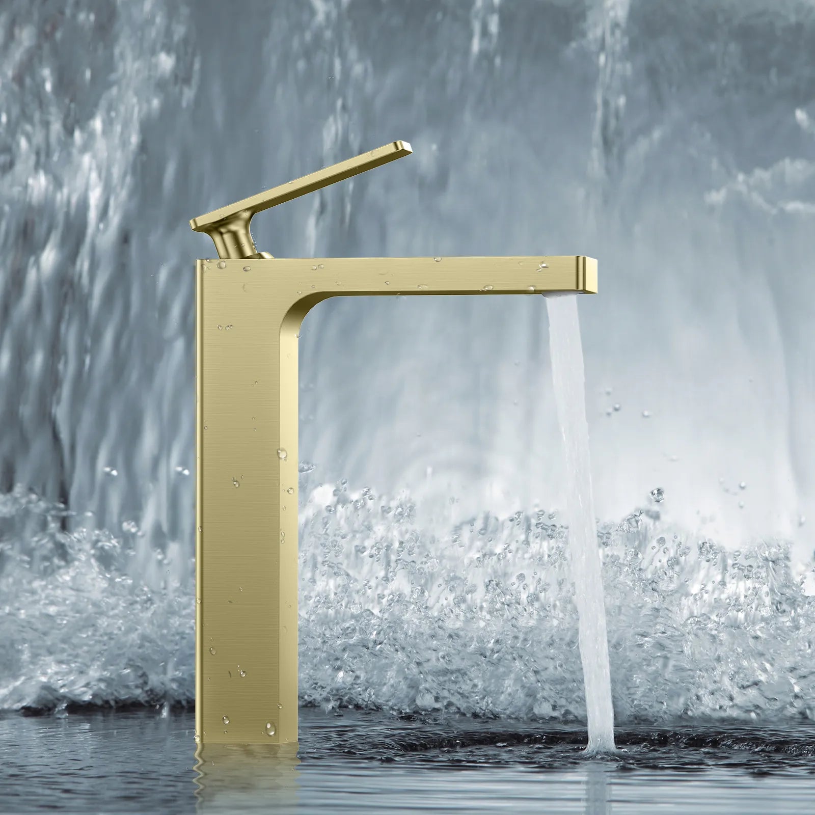 Rihine Bathroom vessel Faucet with Neoperl Aerator –AB001001