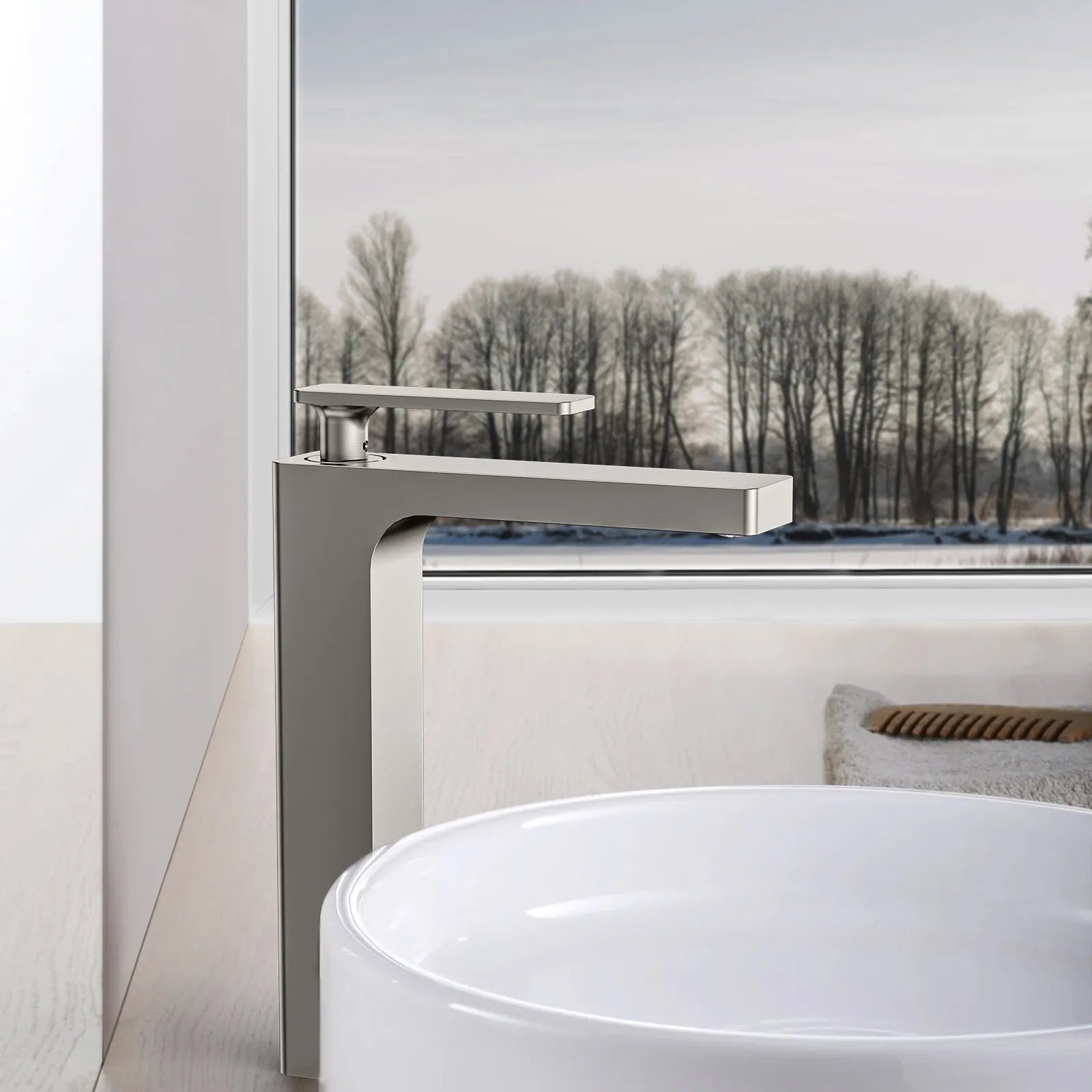 Rihine Bathroom vessel Faucet with Neoperl Aerator –AB001001