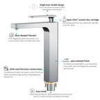Rihine Bathroom vessel Faucet with Neoperl Aerator –AB001001
