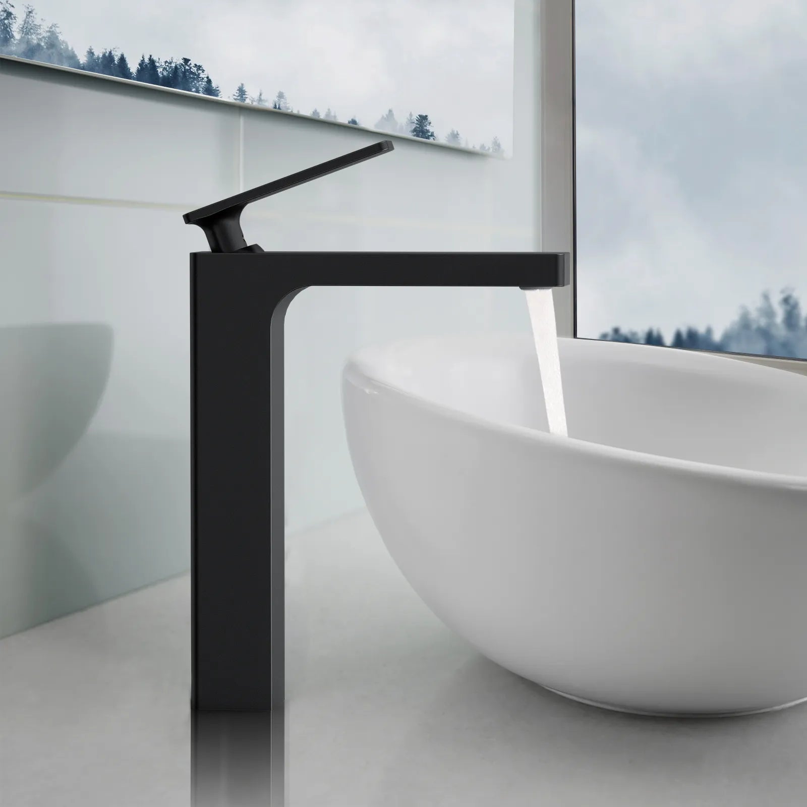Rihine Bathroom vessel Faucet with Neoperl Aerator –AB001001