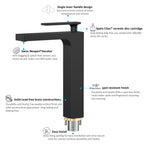 Rihine Bathroom vessel Faucet with Neoperl Aerator –AB001001