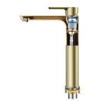Nile Single Level Tall Brass Basin Faucet - Bathroom Vessel Faucet AB001003
