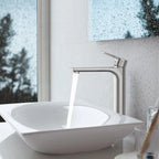 Nile Single Level Tall Brass Basin Faucet - Bathroom Vessel Faucet AB001003