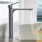 Nile Single Level Tall Brass Basin Faucet - Bathroom Vessel Faucet AB001003