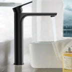Nile Single Level Tall Brass Basin Faucet - Bathroom Vessel Faucet AB001003