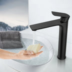 Nile Single Level Tall Brass Basin Faucet - Bathroom Vessel Faucet AB001003