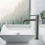 Circular Modern Tall Vessel Sink Faucet AB001004
