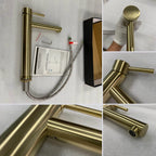 Tall Basin Faucet - Solid Brass Vanity Mixer with Spain ClTEC Cartridge -AB001005