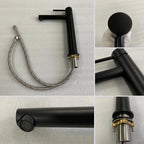 Tall Basin Faucet - Solid Brass Vanity Mixer with Spain ClTEC Cartridge -AB001005