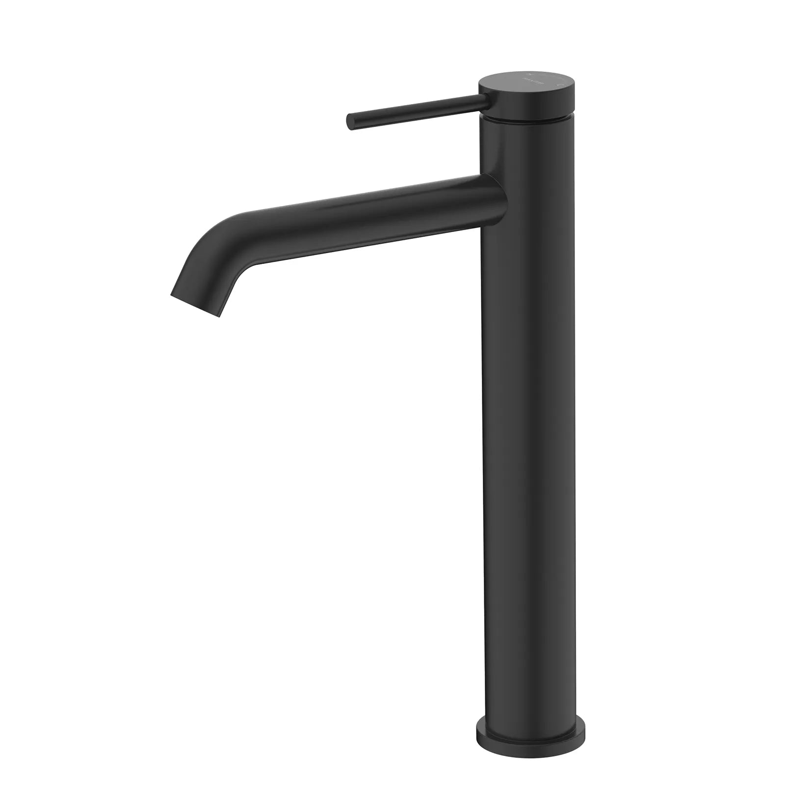 Huron Tall Bathroom Basin Faucet – Solid Brass Vessel Sink Mixer-AB001006 Matte Black