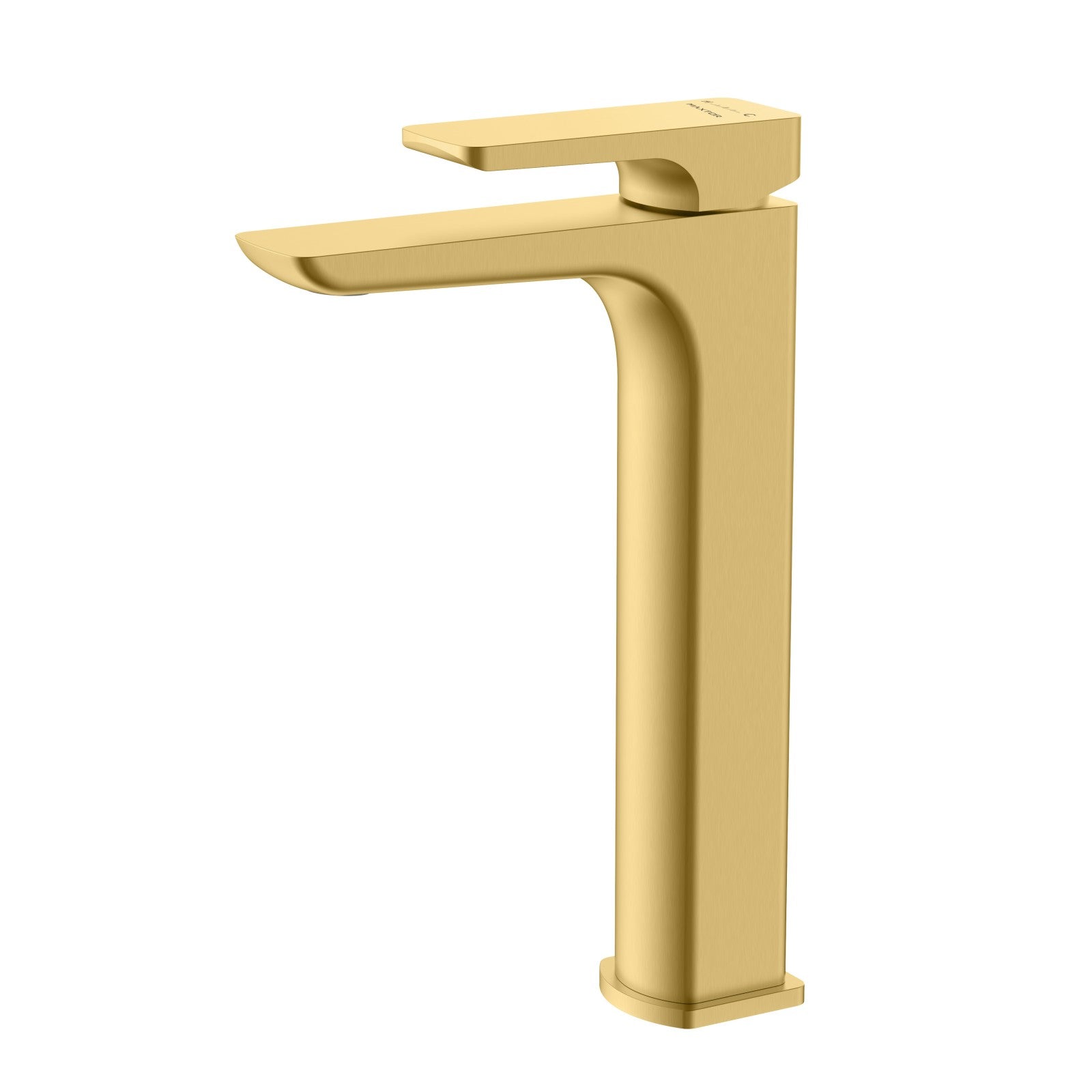 Tall Bathroom Basin Faucet – Single Handle Vessel Faucet – AB001007 Brushed Gold
