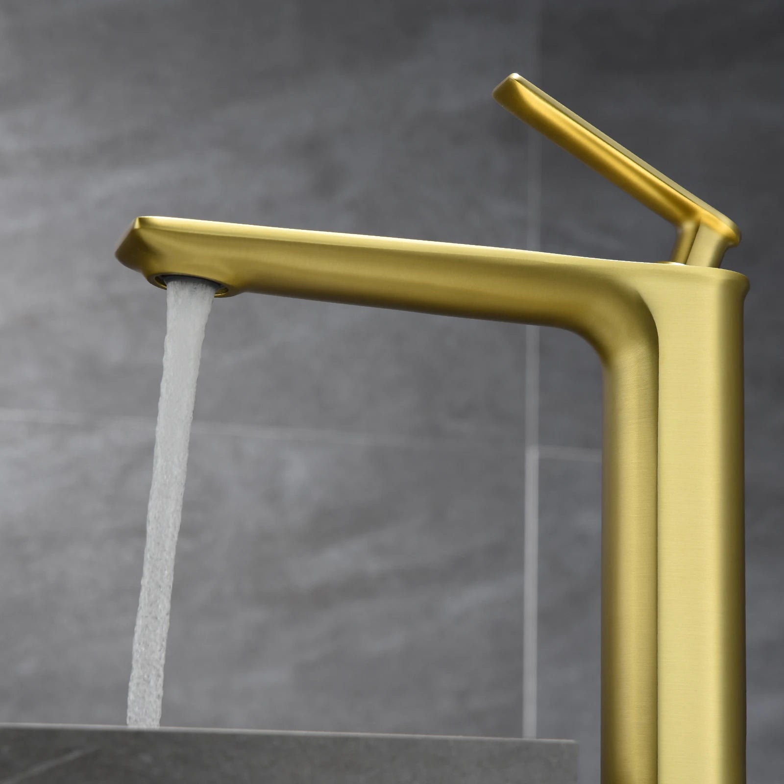Tall Vessel Bathroom Faucet – Single Handle Basin Mixer – AB001011