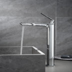 Tall Vessel Bathroom Faucet – Single Handle Basin Mixer – AB001011