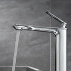 Tall Vessel Bathroom Faucet – Single Handle Basin Mixer – AB001011