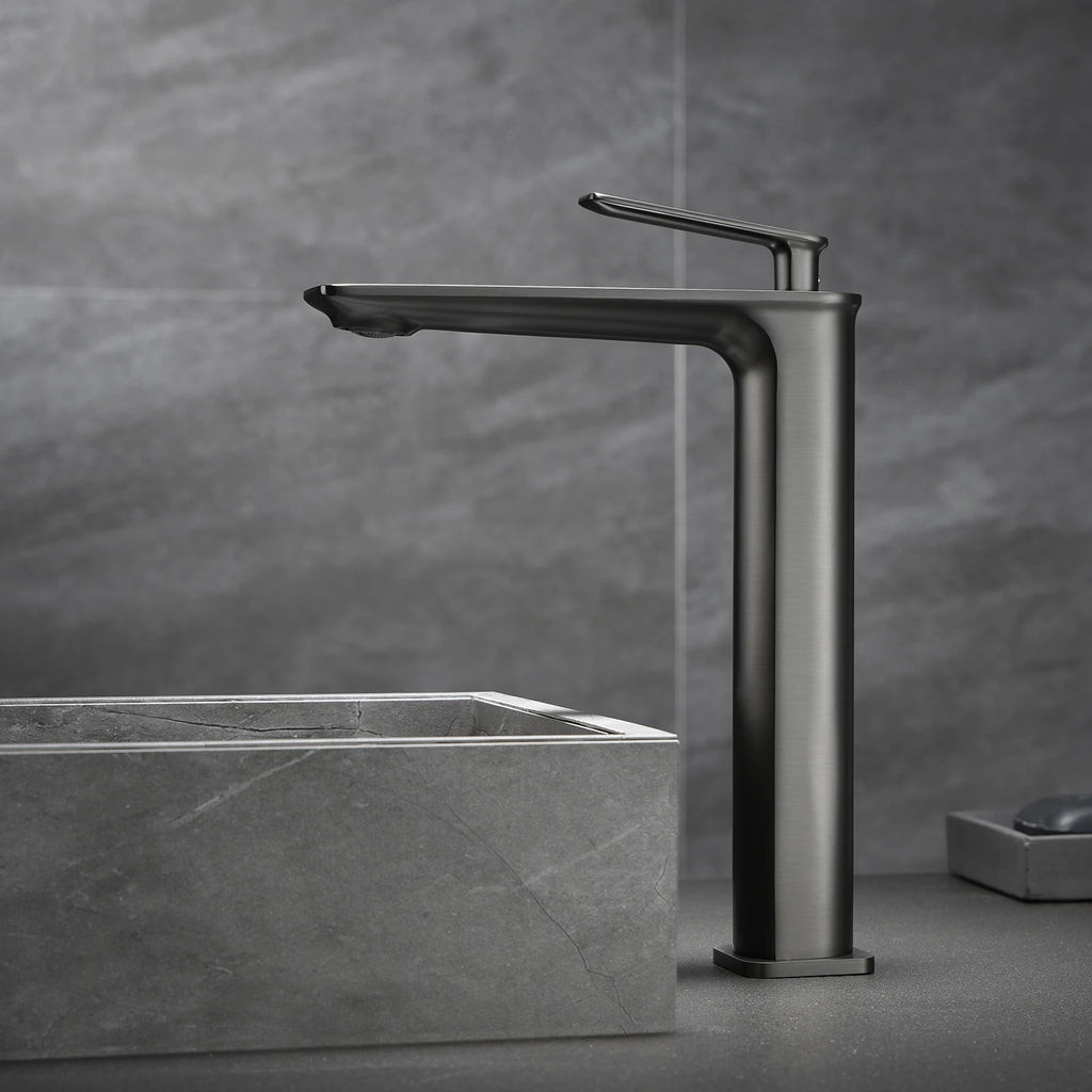 Tall Vessel Bathroom Faucet – Single Handle Basin Mixer – AB001011