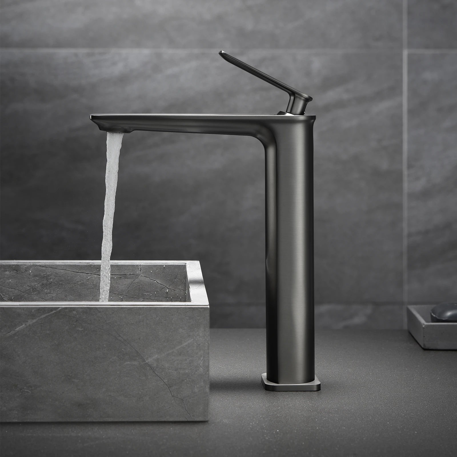 Tall Vessel Bathroom Faucet – Single Handle Basin Mixer – AB001011