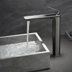 Tall Vessel Bathroom Faucet – Single Handle Basin Mixer – AB001011
