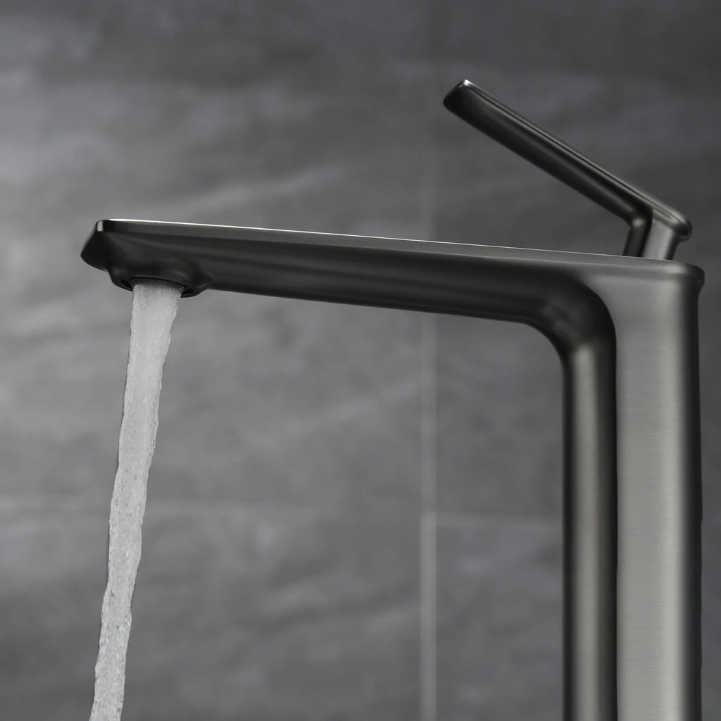Tall Vessel Bathroom Faucet – Single Handle Basin Mixer – AB001011
