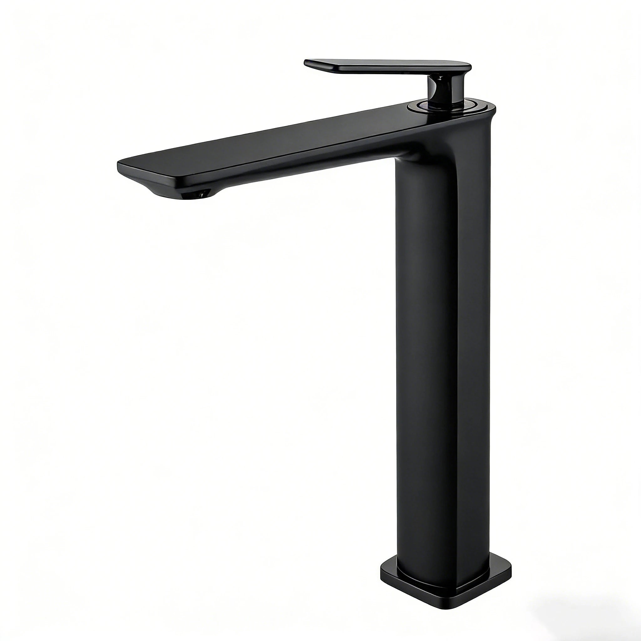 Tall Vessel Bathroom Faucet – Single Handle Basin Mixer – AB001011 Matte Black