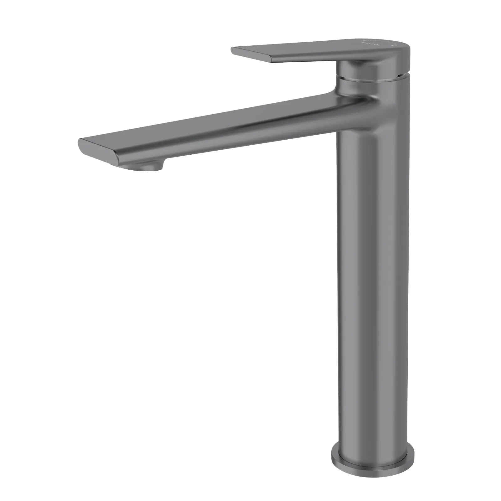 MAXTOR Tall Bathroom Vanity Basin Faucet – Single Handle Solid Brass Vessel Mixer-AB001064 Brushed Gun Metal