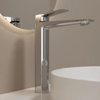 MAXTOR Tall Bathroom Vanity Basin Faucet – Single Handle Vessel Sink Mixer-AB001065
