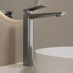 MAXTOR Tall Bathroom Vanity Basin Faucet – Single Handle Vessel Sink Mixer-AB001065