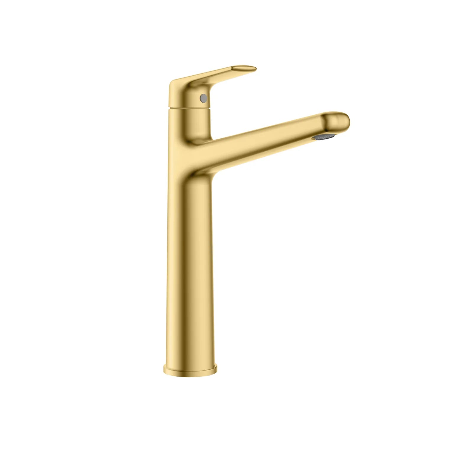 Kris Bathroom Faucet – Brass Basin Mixer with Citec Cartridge & Neoperl Aerator AB001070 Brushed Gold